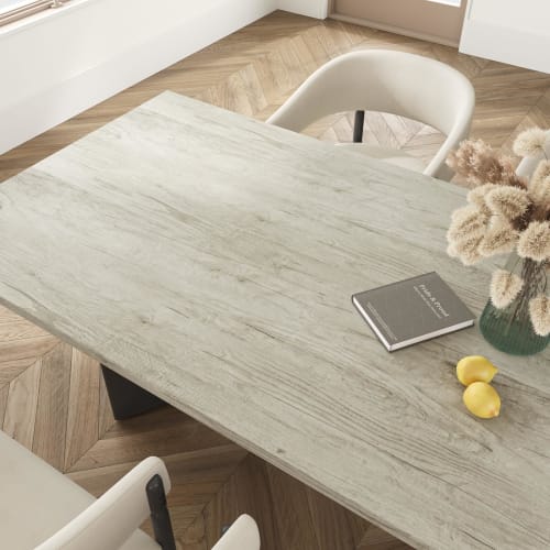 VEELIKE Wood Grain Wallpaper Stickers, Wood Grain Remake Sheet, Embossed Light Brown Wood Grain Cutting Sheet, Beige Wood Grain Sheet, Thick, Wide 40c