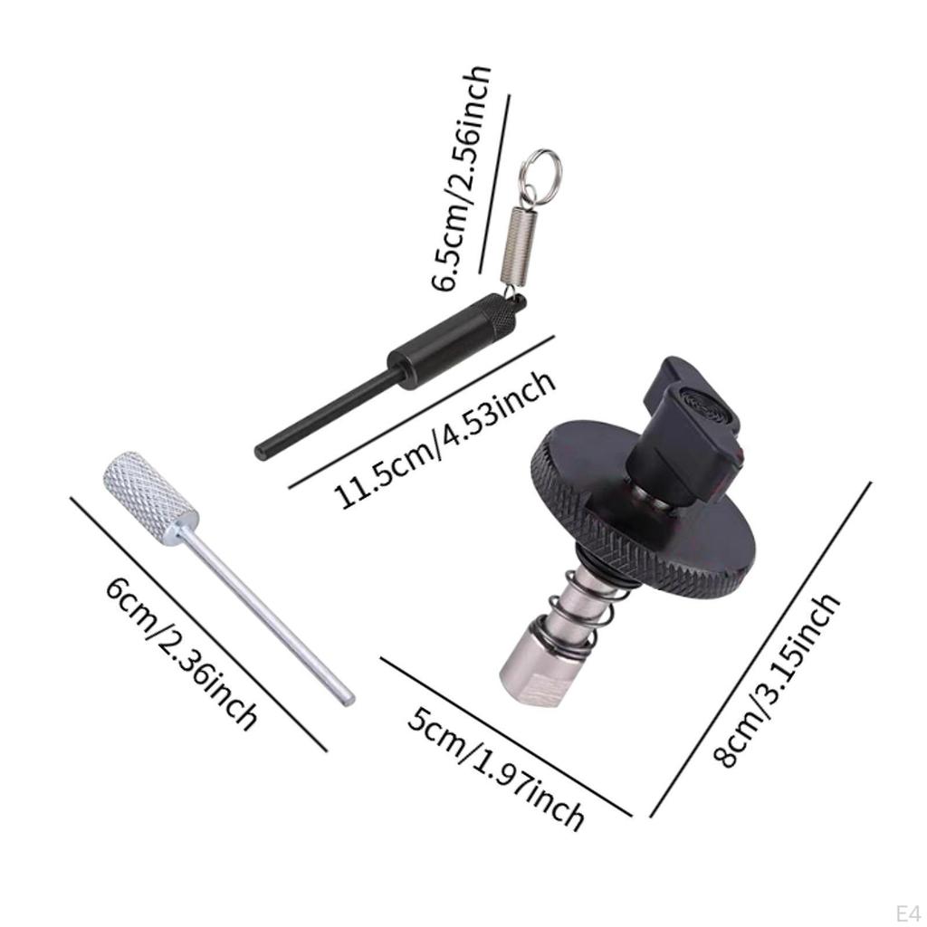 Diesel Engine Lock Timing Tool Kit Metal Practical Maintenance for Opel