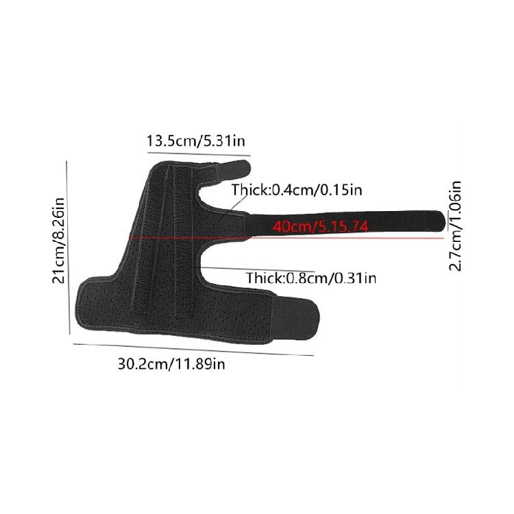 Finger Stabilization Support Splint For Office Worker Athletes Adjustable Comfort Breathable for Athletes Worker Use