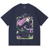 T-shirt Unisex in Cotone Pesante 230 g/m² 100% Cotone Stampa Kanao Demon Slayer V77