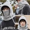 Ear Protection Hat Balaclava Hat Pullover Hat Plush Scarf Creative Earmuffs  Warm