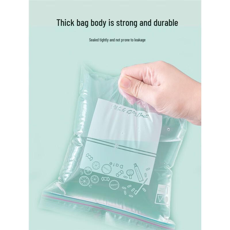 ZISIZ Food Grade Double Zipper Fresh-keeping Bag