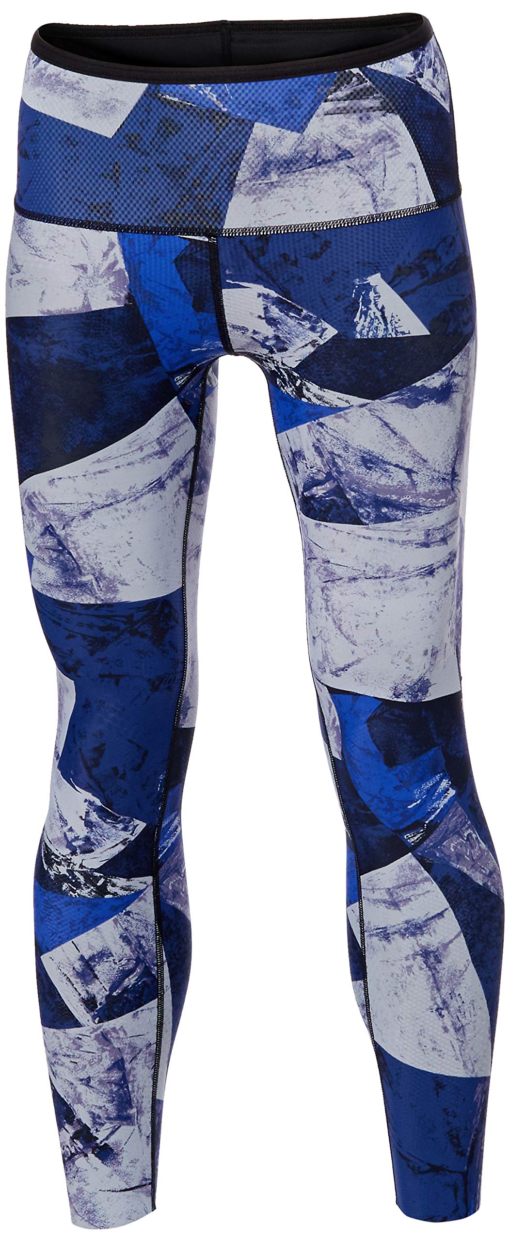 

Mizuno Biogear BG9000 Training Long Dynamotion UV Size L Tights, Fit, Seamless, Protection, 2-Way Stretch, Women s, Black/Blue,