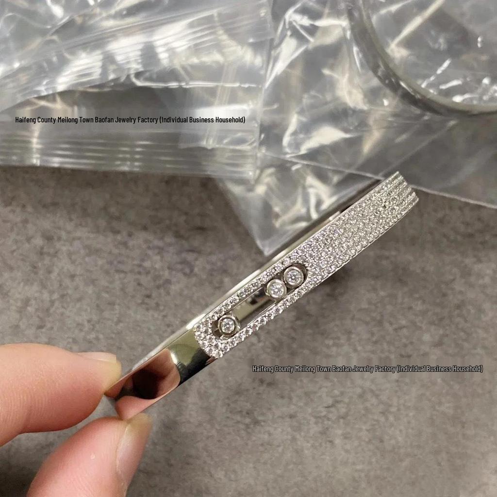 Europees & Amerikaans Luxe Diamant Ster Armband: Dames Gouden Emotioneel Koppel Armband