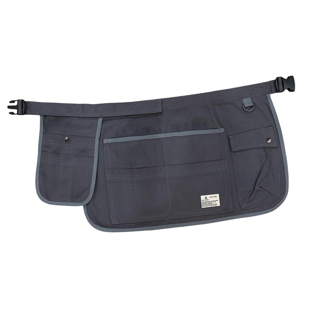 Half Length Apron Tool Belt Adjustable Durable Portable Gardening Apron for