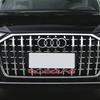 For 108a car front grille quattro badge suitable for S4 S5 RS3 RS4 RS6 A3 A4 A5 A6 A6L A7 A8 Q3 Q5 Q7 S3 Q1 Q2 A1a108