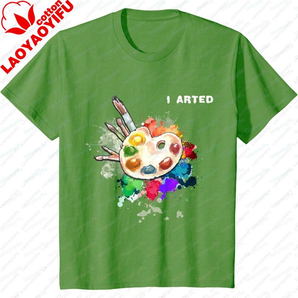 Unisex s Summer Fashion Short Sleeve Tee Orange Black Dynamic Splatter Art Print Casual Trendy Fashion Comfortable Daily Wear Tops