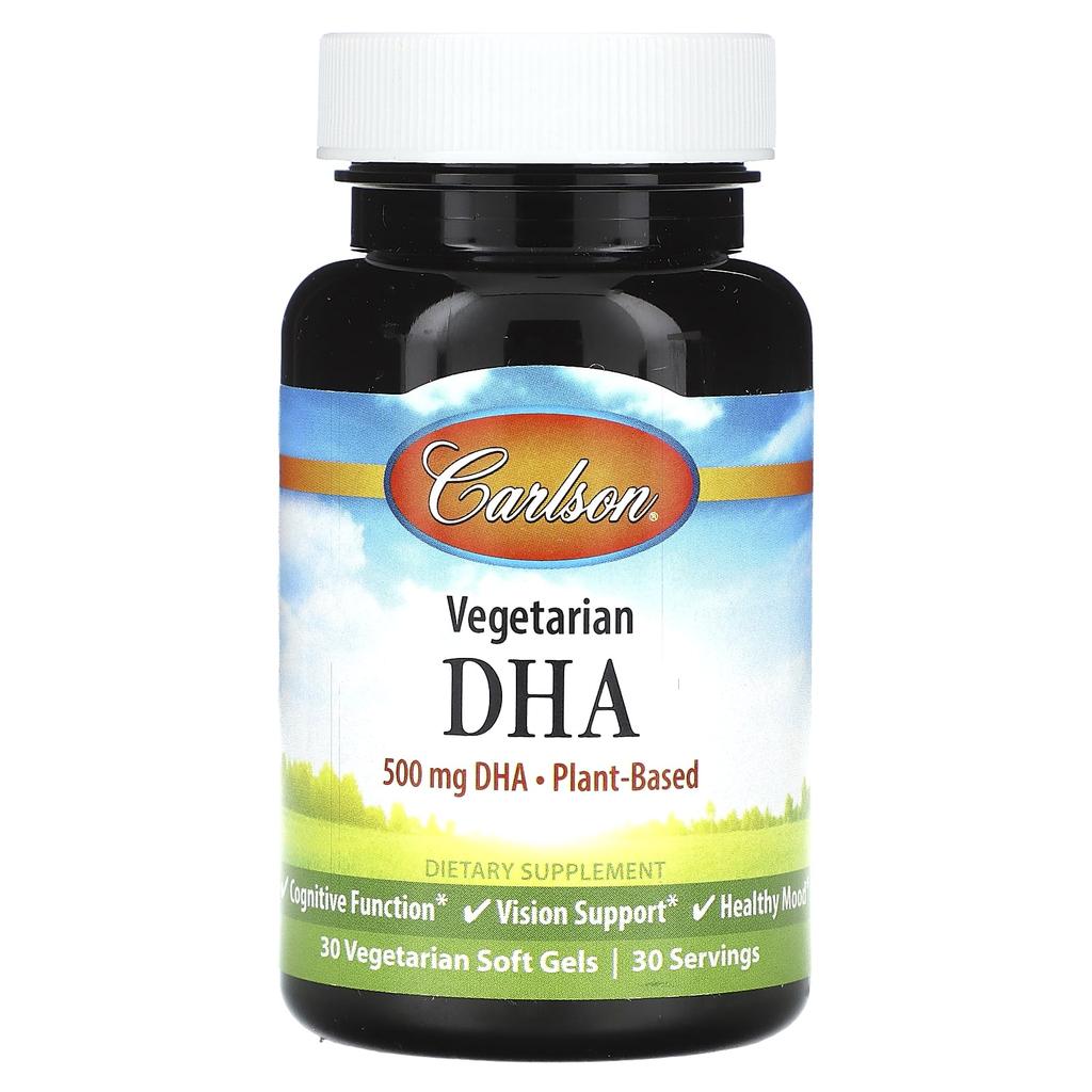 Plant-Based Dha, 500Mg, 30 Veggie Softgels