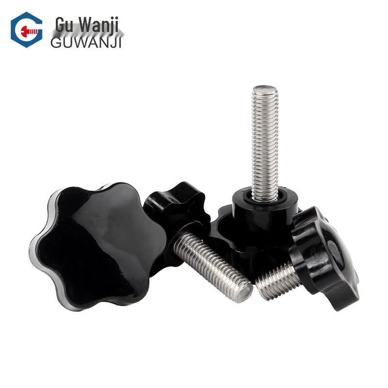 GUWANJI 304 Stainless Steel Six-Lobe Knurled Knob Screw