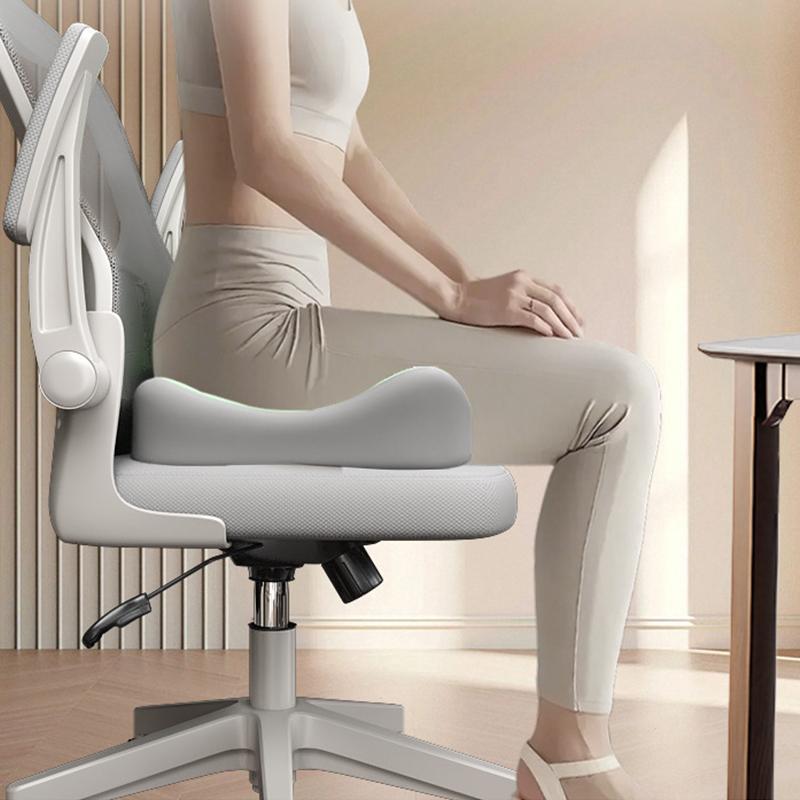 1 Stück Memory-Schaum Sitzkissen für Auto/Bürostuhl Unterstützung mit rutschfester Unterseite Ergonomisches Hüftkomfort-Sitzpolster für langes Sitzen