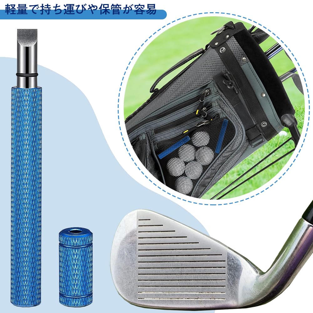 Golf Club Groove Sharpener, Set of 1, Maintenance Tool, For