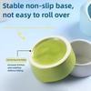 Non-Slip Plastic Pet Bowl - Small Animal Feeder & Water Dish for Hamsters, Rabbits, Cage Essentials Durable Food Container