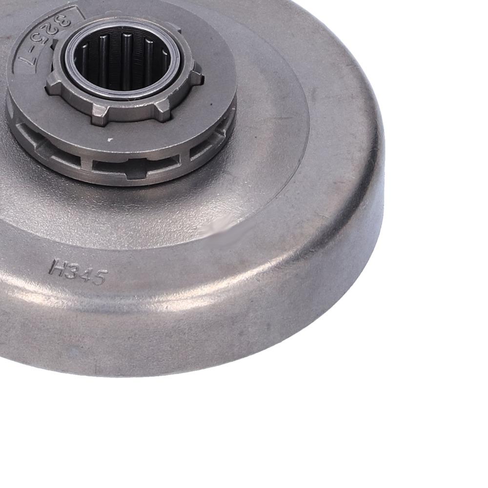 Kit de piñón de llanta plateado oscuro para Husqvarna 325 340 346XP 345 350 351 353 445E 450in-7T