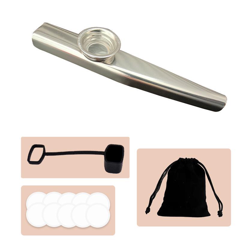 Metal Kazoo Cross-border Musical Instrument Gift Trumpet Saxophone Diaphragm