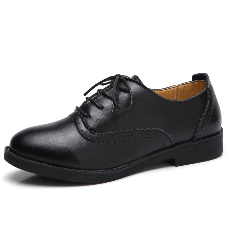 

Европейская и американская модная женская кожаная повседневная обувь Женская обувь Brock