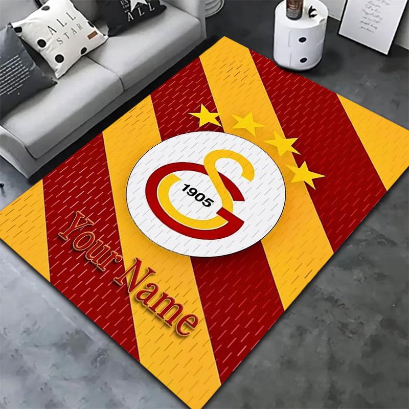 Galatasaray S Custom Name Carpet Rug for Living Room Bedroom Home Sofa Decoration,Kids play Non-slip Floor Mat