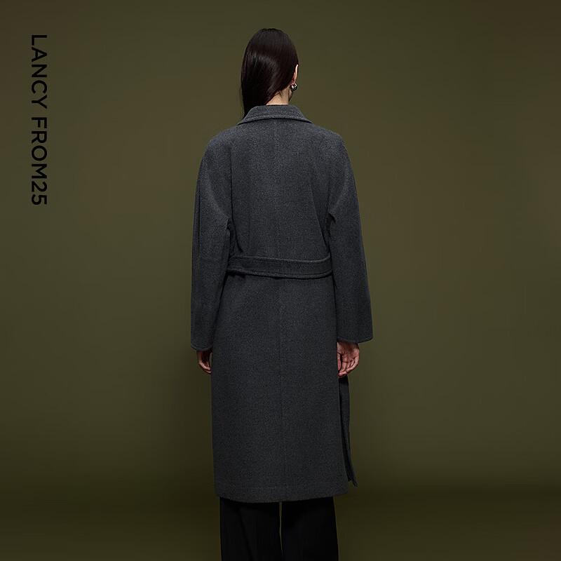Langzi Women's Premium Vintage Wool Blend Coat