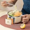 900/1300ml 304 Edelstahl Bento Lunchbox mit Griff, Ablauf Instant Nudelschüssel Lebensmittelbehälter für Studenten Erwachsene