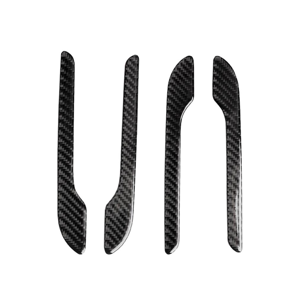 Car Exterior Door Handle Sticker Cover Trim Decoration Replacement Compatible for  Scratch Resistant Decorative