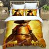 Puss In Boots Cartoon Comfortable Duvet Quilt Cover Pillowcase Bedding Set Children Bedroom Decoration Home Textile