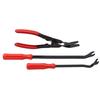 3 Pcs Car Door Panel Clips Pliers Trim Removal Fastener Puller Repair Tool Combo