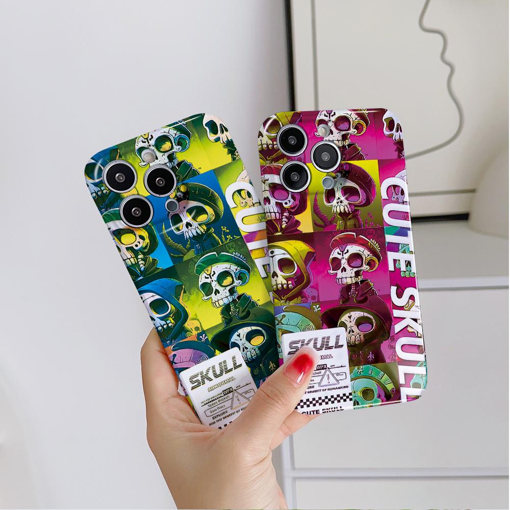 All-inclusive Film Phone Case Cartoon Fashion Design Hard Shell Full Cover Camera Protection Case for Samsung Xiaomi Poco Redmi Infinix Tecno