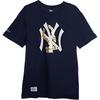 New Era MLB Series New York Yankees Ležérní tričko s kulatým výstřihem a krátkým rukávem Unisex tričko Tmavě modrá 13702553