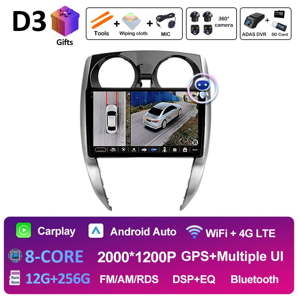 GPS Navigation DSP Stereo For Nissan Note 2 E12 2012 2013 2014 2015 - 2021 Car Multimedia Video Radio Player Autoradio Head Unit