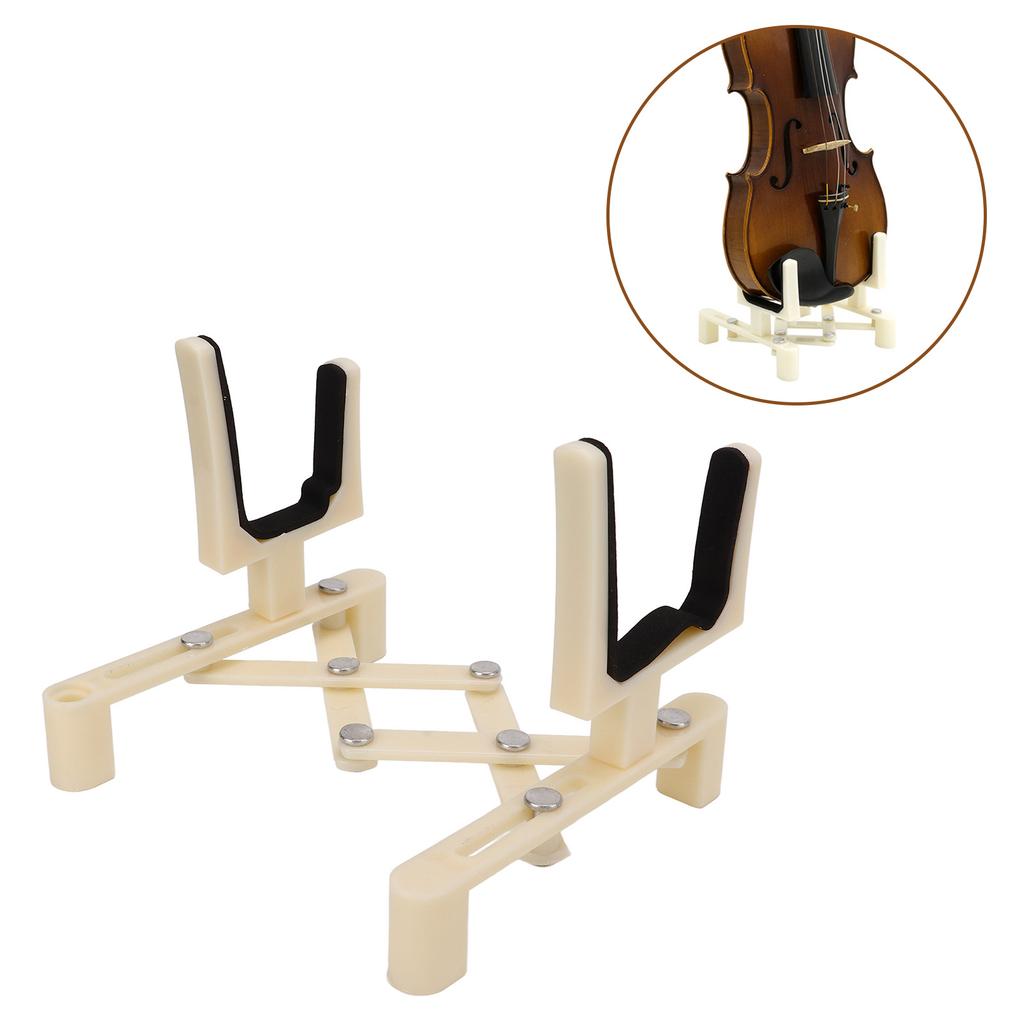 Violin Folding Bracket Lightweight Stock Wear Resistant Violin Stand Display Holder Violin Stand Display Holder