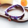 2025 autumn and winter halloween pet new accessories collar cute puppy kitten supplies pumpkin collar