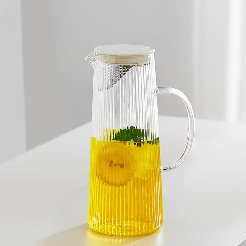 Japanese Style Glass Cold Water Pitcher