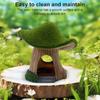 Aquarium Decoration Mushroom House Resin Fish Cave Shrimp Hideout Shelter Fish Tank Landscaping Decoration for Home Fish Tanks