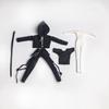 Cute Casual Set Size Scale Clothes for Scale Figure Machine Girl Armored Girl Movable Action Figure Punk Style and Body Not Black 1/12 Set, 1/12 1/12