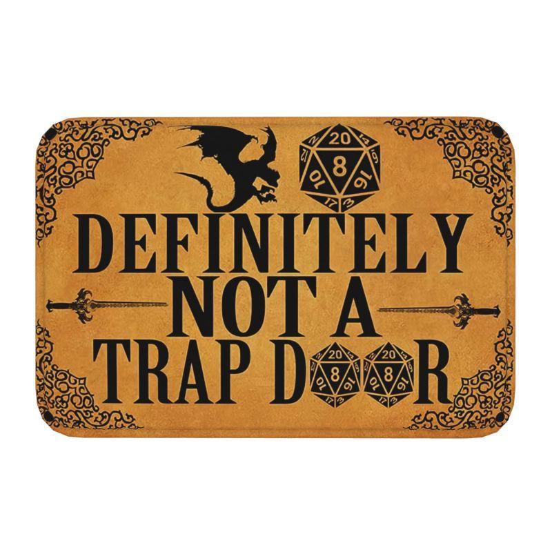 

Dnd Game House Initiative Doormat Non-Slip Entrance Kitchen Bath Floor Door Mats Garden Rug Carpet Footpad 40x60cm 40x60cm
