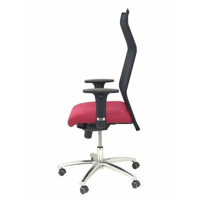 Fauteuil De Direction - PIQUERAS Y CRESPO - Modèle Sahúco XL - Ergonomique - 160kg - Tissu BALI Marron