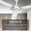 Diamond 56" Black Ceiling Fan with High Wind Power, Iron Blades, Remote Control – Ideal for Home, Living Room, Dormitory, Industrial Spaces.