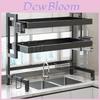 Kitchen Dish Drainer Rack With Wall Mount Design For Home Storage And Drainage