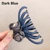 Camellia hairpin Grasping clip large hair clip headwear for women back of head spoon coiled hair medium hair grabbing clip