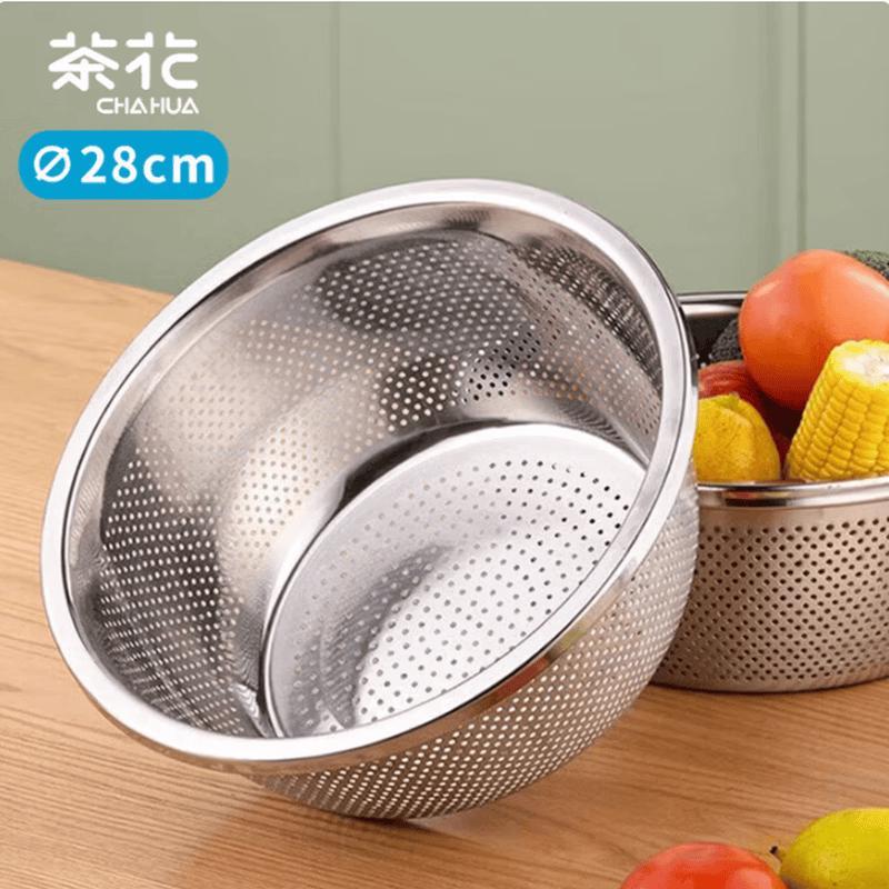 Chahua Zhenxiang Stainless Steel Colander Bowl