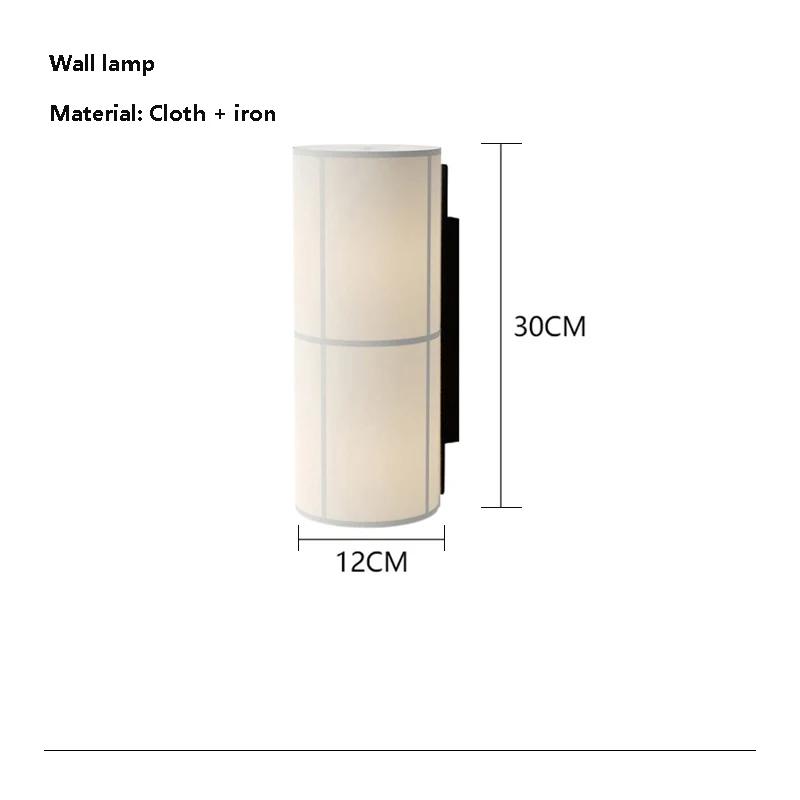 

Современный минималистский ресторанный подвесной светильник тканевый абажур подвесной светильник цилиндрический напольный светильник обеденный стол украшение комнаты
