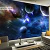 Fototapet 3D Cer înstelat Univers Planetă Spațială Fototapet Pentru Sufragerie Pereți Dormitori Murale Decorare Acasa