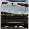 Exterior Accessories Rear Bumper Cover Trim Strip Tailgate Door Handle Molding Fit For Toyota Highlander / Kluger - 2025