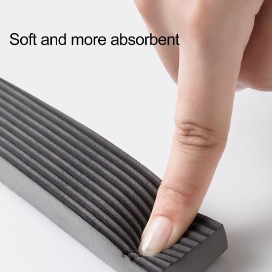 Přenosný mini mop s vynikající absorpcí Ovládání jednou rukou Design s hlubokými drážkami Mop zabraňující poškození