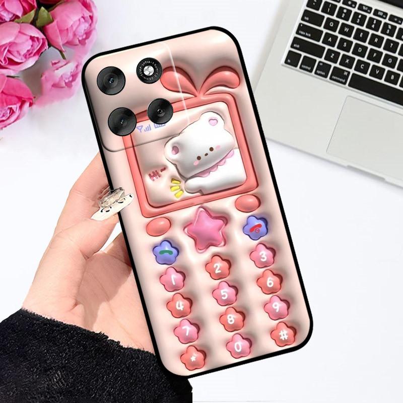 Silikonhülle Für Motorola G86 Power Handyhülle Mode Kameraschutz Silikon Weiches TPU Fundas Für Moto G86Power G 86 Hülle