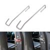 Car Window Tint Carbon Fiber Sticker Install Support Rod Hook Auto Door Aid Tool