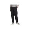 Adidas Originals Trefoil SS22 Solid Color Button-Cuff Joggers Men Bottoms Black HK2747