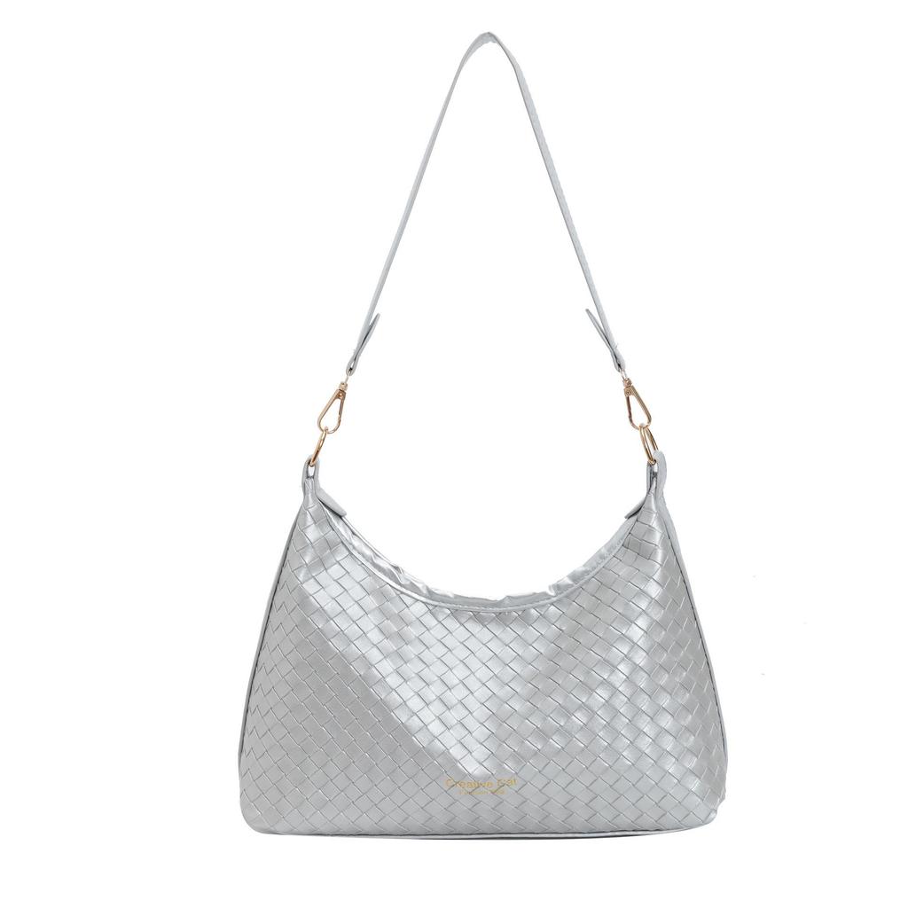 2026 Stylish Versatile Woven Shoulder Bag - Large Capacity Casual Women's Handbag