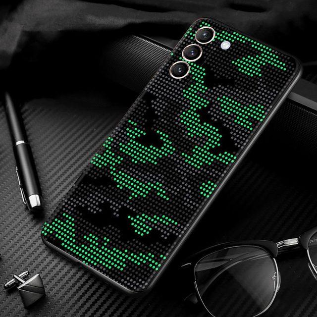 Husă pentru telefon mobil pentru Samsung Galaxy S20 Fe S21 Ultra S10 S9 Plus S10e S10lite Husă Caso Camuflaj Camo Armata Militară