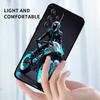 Creative motorcycle rider cool For Samsung A73 A72 A71 A55 A54 A53 A52 A51 A13 A22 A16 A15 A12 A14 A26 A07 5G Black Phone Case