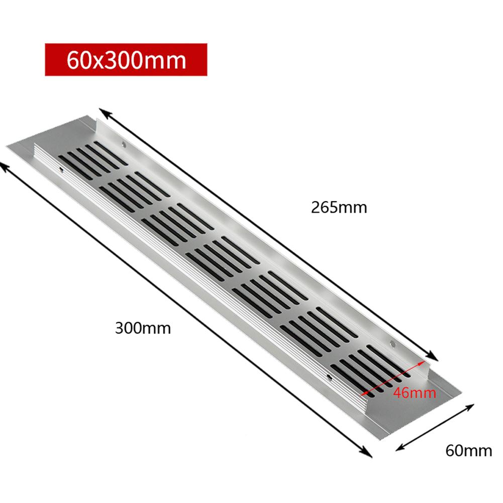 Wardrobe Air Vent Aluminum Alloy Cabinet Air Vent Grille Ventilation-Cover Hardware Accessories Home Improvement